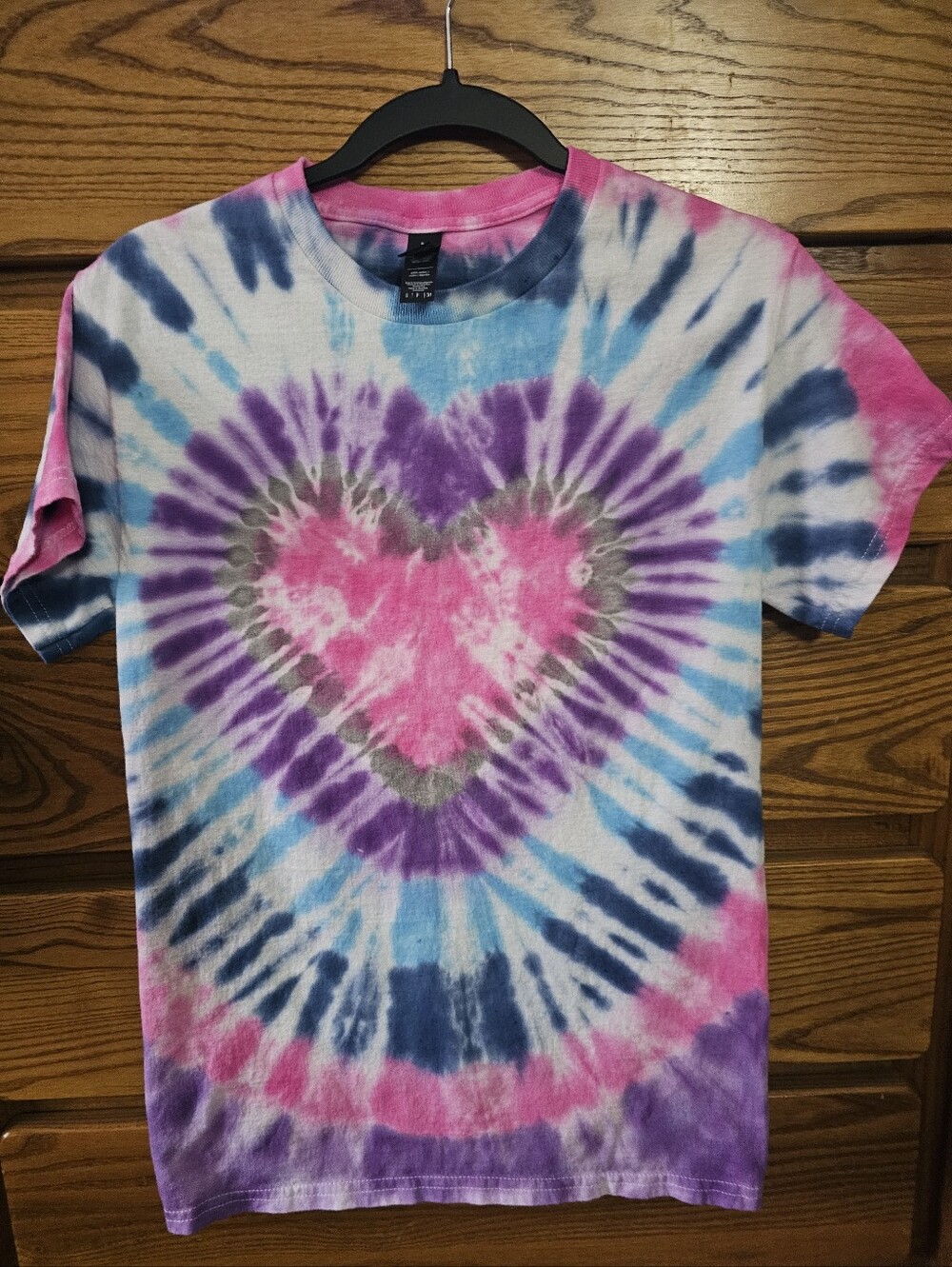 New Short-sleeve tie-dye t-shirt Sz: Small